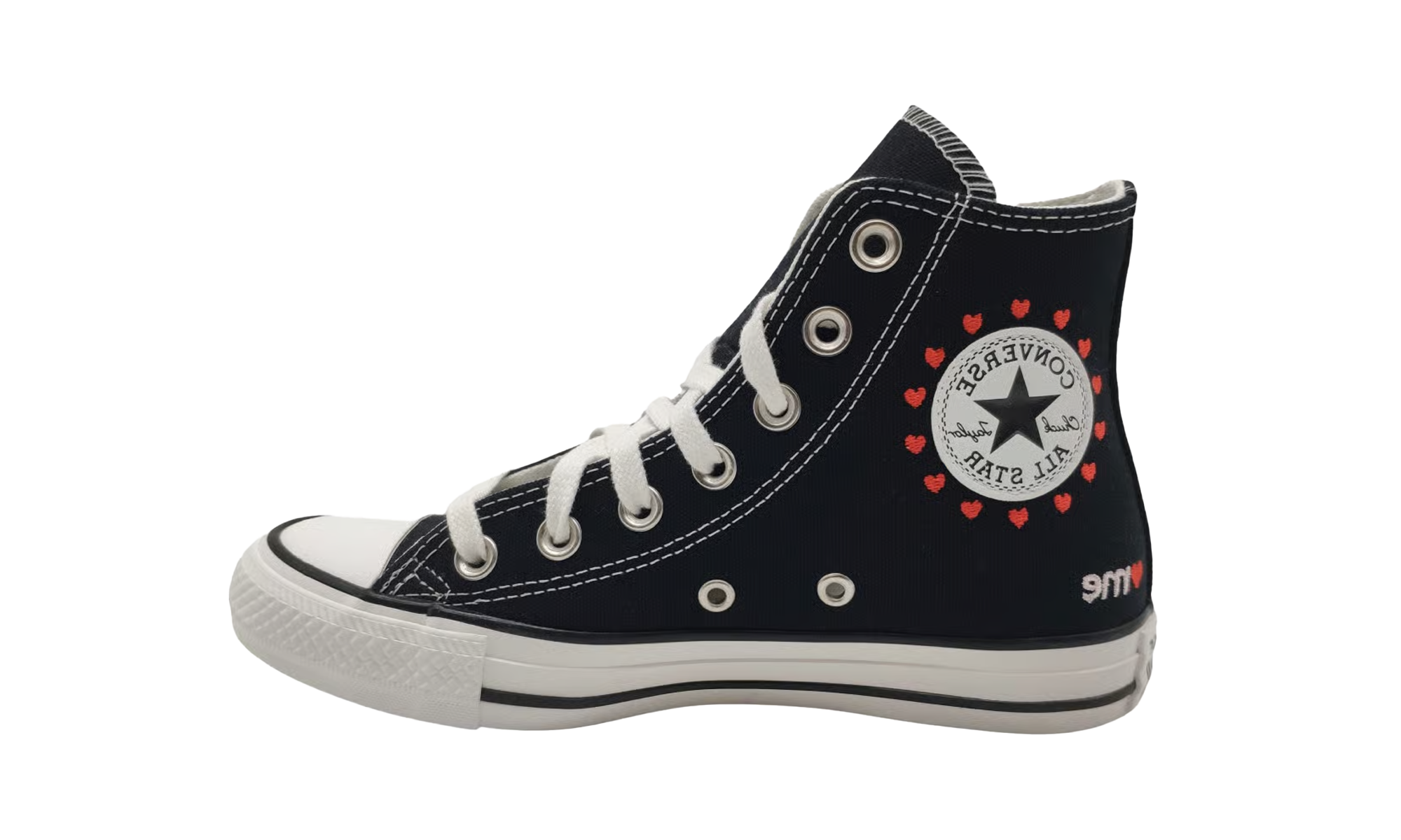 Converse Chuck Taylor All Star cuori ricamati