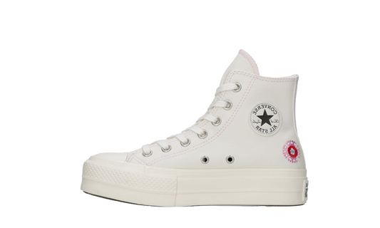 Converse Chuck Taylor All Star Hi Lift Egret Floral Embroidery (da donna)