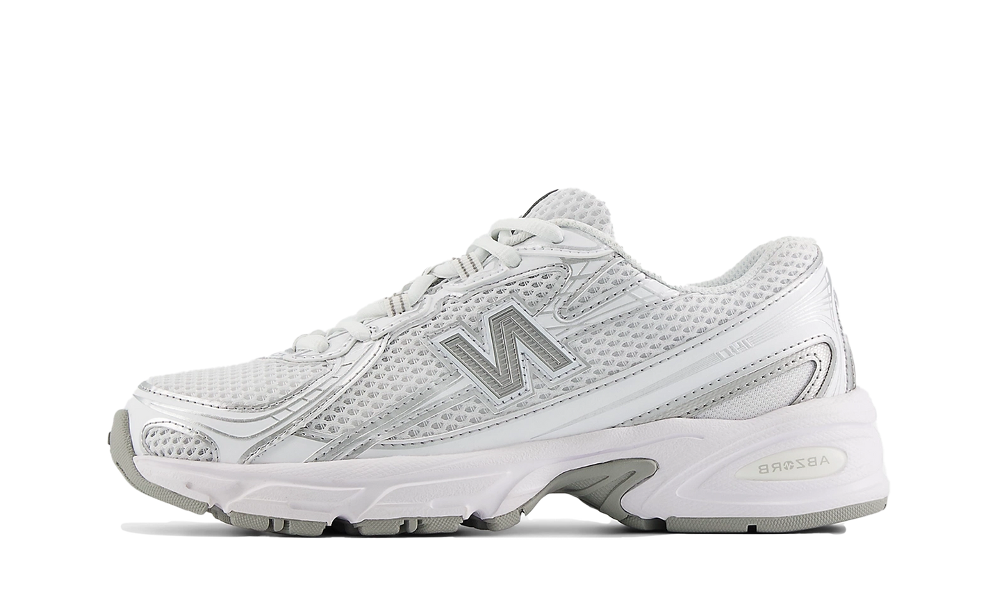 New Balance 740 White Silver Metallic