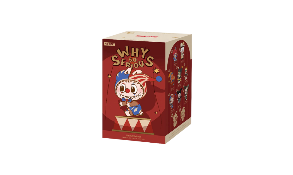Pop Mart WHY SO SERIOUS Series Vinyl Plush Pendant Single Blind Box