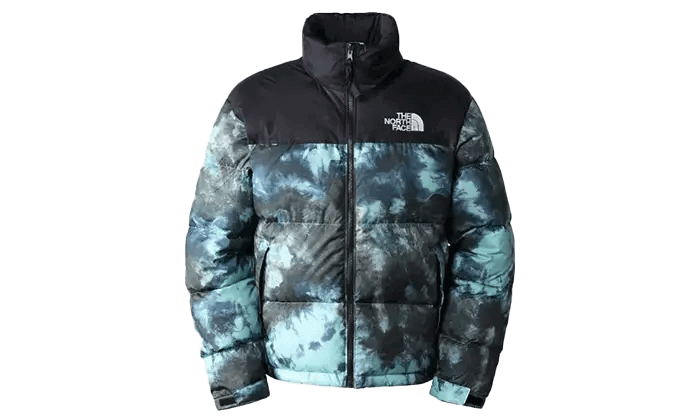 The North Face 1996 Retro Nuptse Jacket Wasabi Ice Print Męska - Secured Stuff