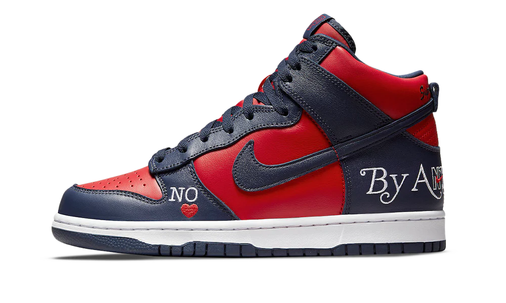 Nike SB Dunk High Supreme By Any Means Blu Navy