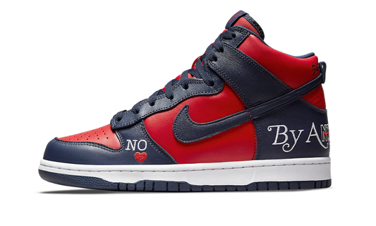 Nike SB Dunk High Supreme By Any Means Blu Navy