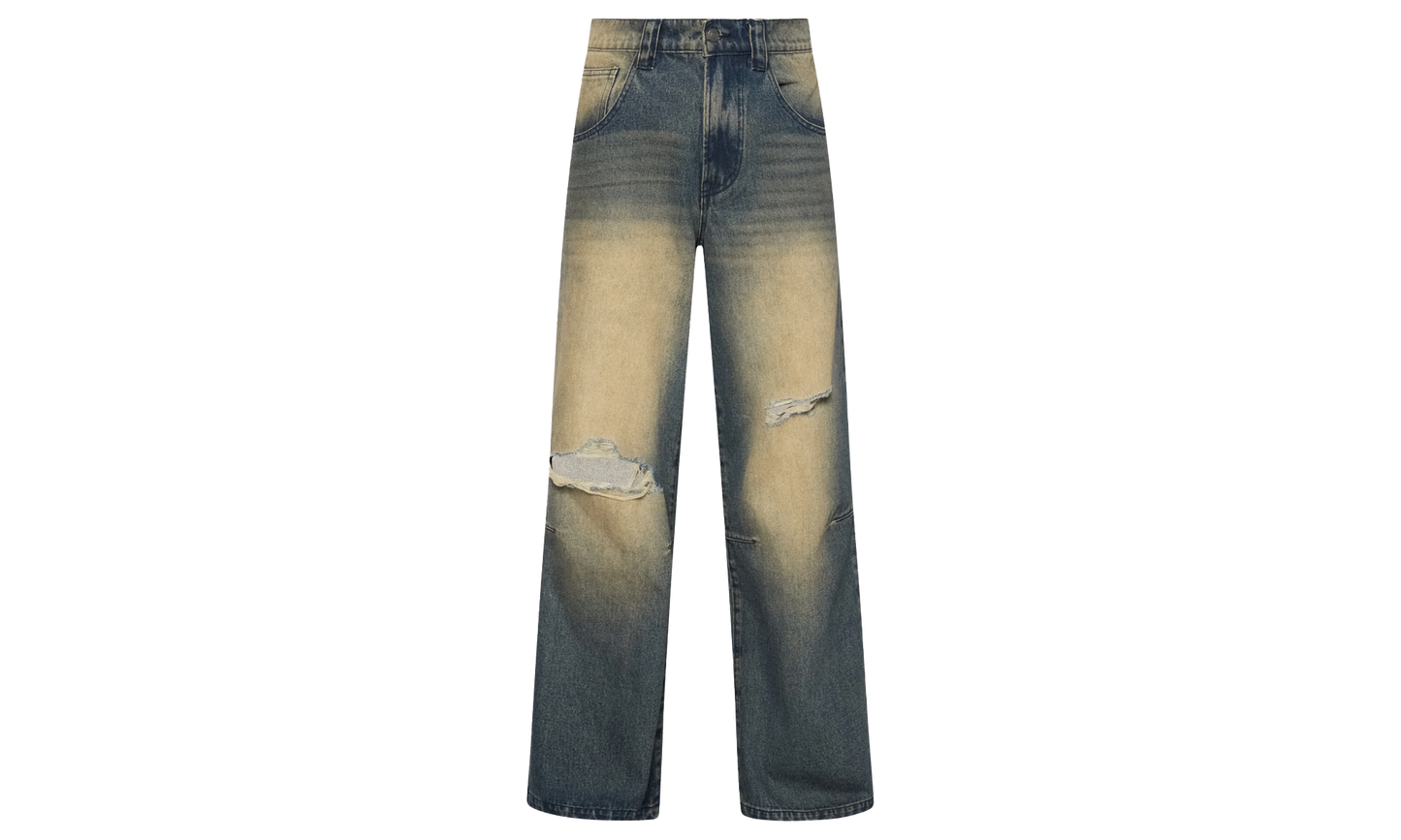 Jeans larghi Jaded London BUSTED COLOSSUS, vestibilità rilassata