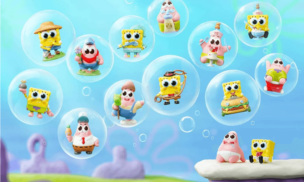 Pop Mart Pop Mart SpongeBob Best Friends Series Figure Single Blind Box