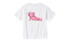 Uniqlo T-Shirt KAWS Pink Graphic 467774