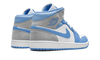 Air Jordan 1 Mid University Blue Grey - Secured Stuff