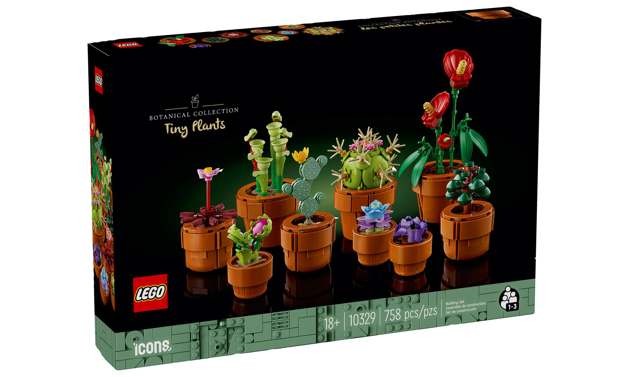 LEGO® 10329 ICONS - Małe roślinki