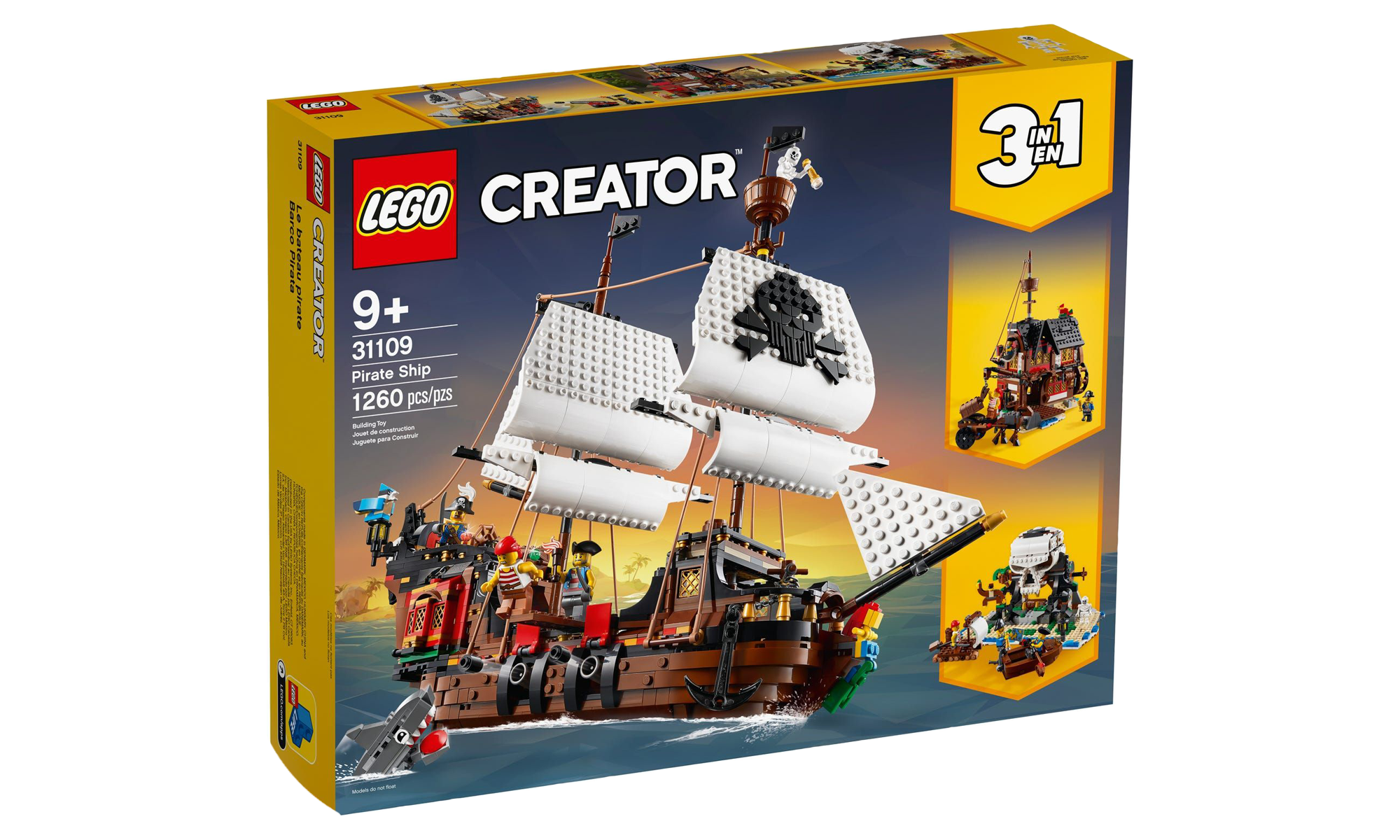LEGO® 31109 Creator 3w1 - Statek piracki