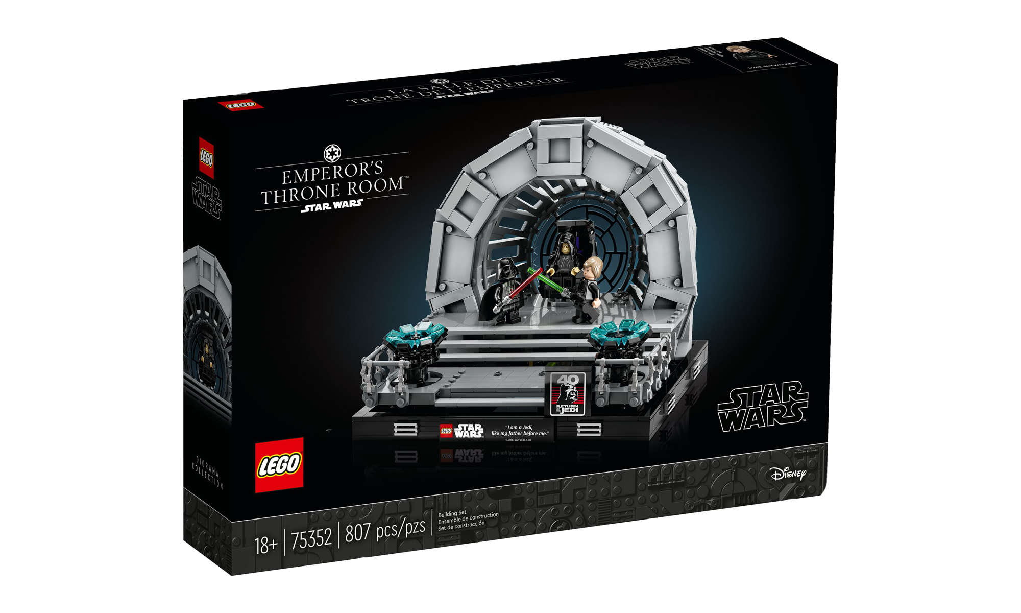 LEGO® 75352 Star Wars - Diorama: Sala tronowa Imperatora