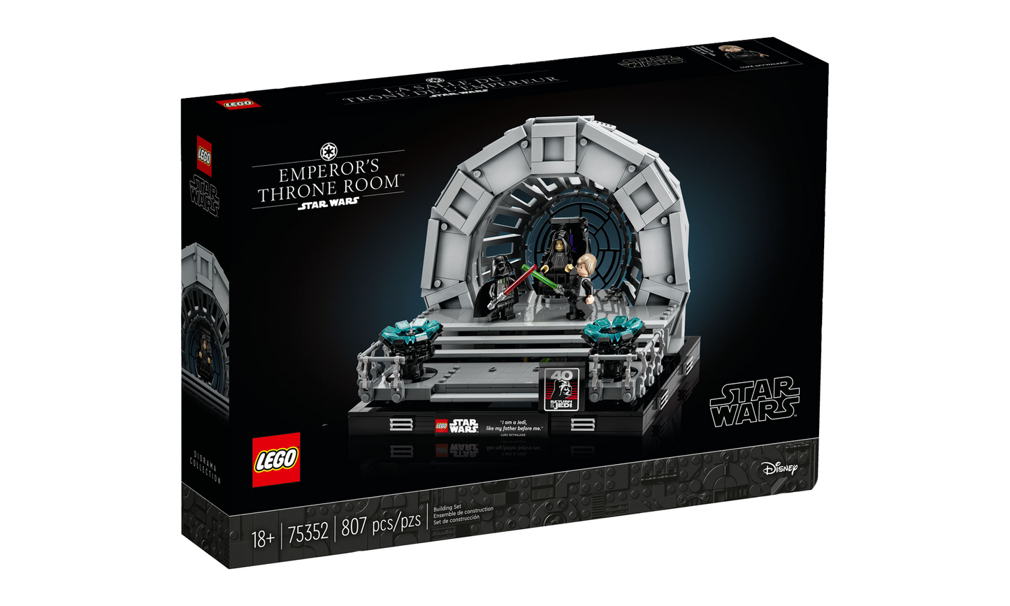 LEGO® 75352 Star Wars - Diorama: Sala tronowa Imperatora