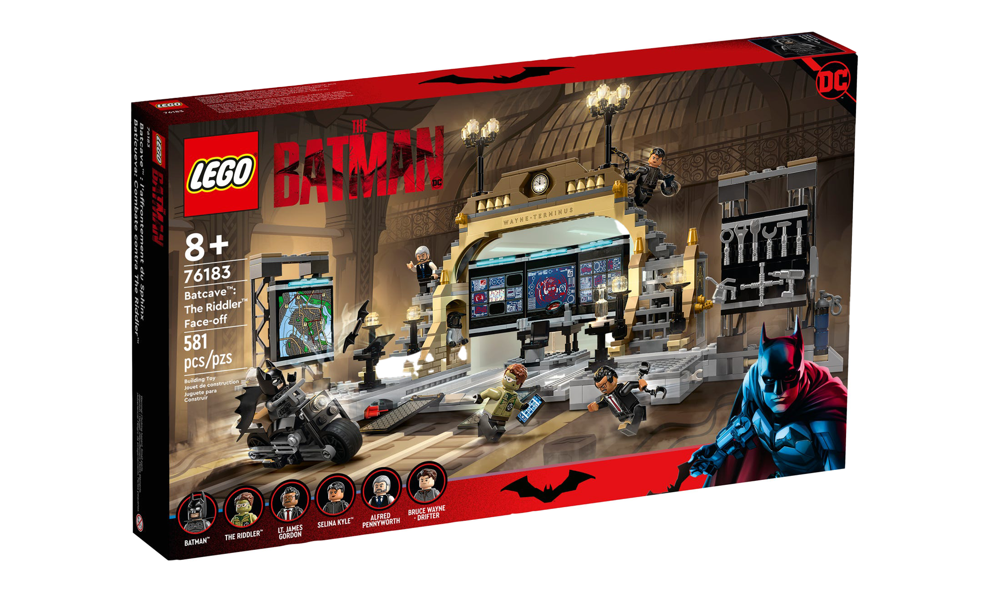 LEGO® 76183 DC Super Heroes - Jaskinia Batmana: pojedynek z Człowiekiem-zagadką