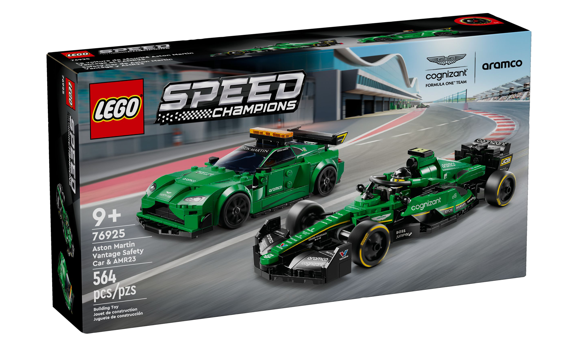 LEGO® 76925 Speed Champions - Samochód bezpieczeństwa Aston Martin i AMR23