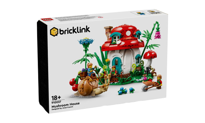 Programma di progettazione LEGO® 910037 BrickLink - Casa fungo