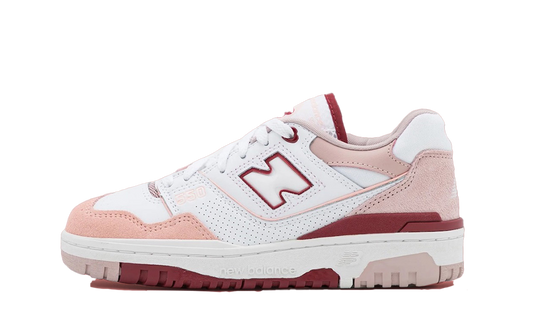 New Balance 550 Bianco Scarlatto