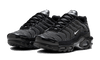 Nike Air Max Plus Black Suede Silver 