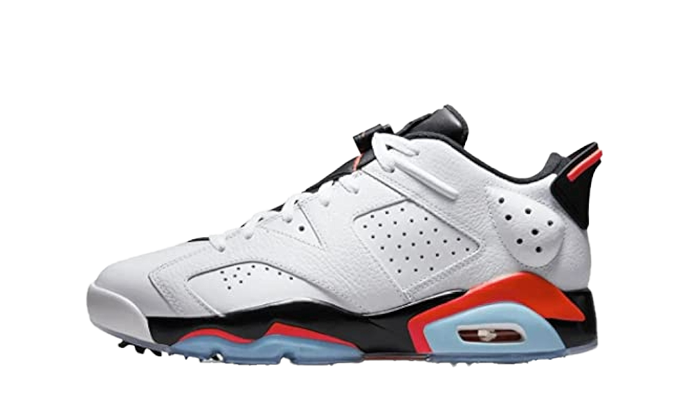 Jordan 6 Retro Low Golf Bianco Infrarosso