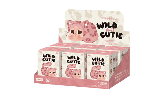 Pop Mart CRYBABY Wild but Cutie Series Vinyl Plush Pendant Sealed Case