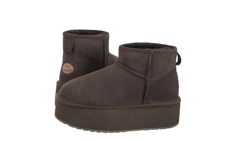 EMU Stinger Micro Flatform Marrone Cioccolato