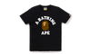 BAPE College Tee Black