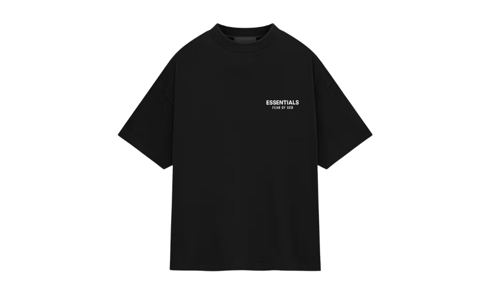 Fear of God Essentials Jersey Crewneck T-Shirt Black