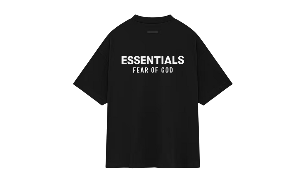 Fear of God Essentials Jersey Crewneck T-Shirt Black