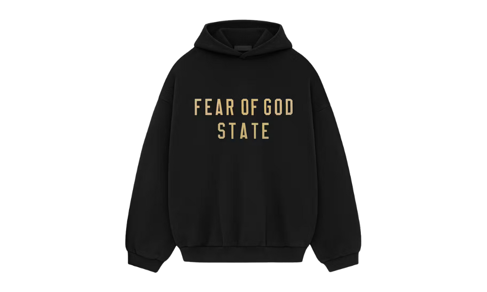 Fear of God Essentials Fleece Hoodie Black