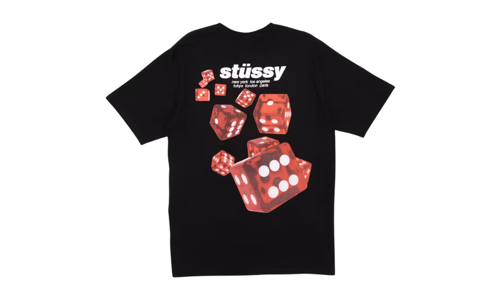 Stussy Rollers Tee Black