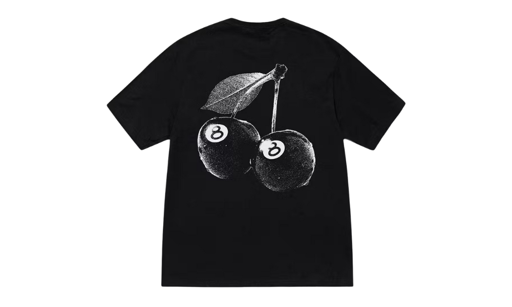 Stussy Cherries Tee Black