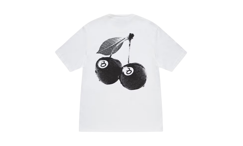 Stussy Cherries Tee White