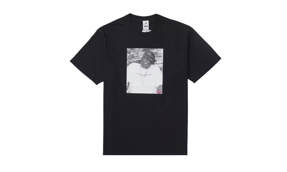 Supreme Jordan Biggie S/S Top Black