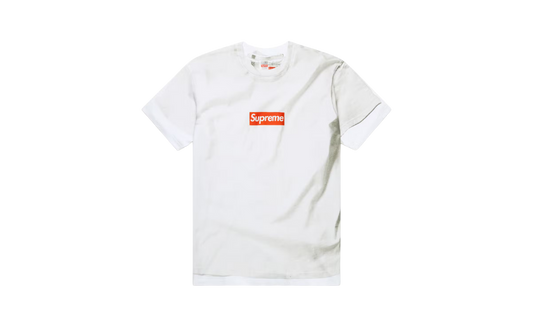 Supreme MM6 Maison Margiela Box Logo Tee White