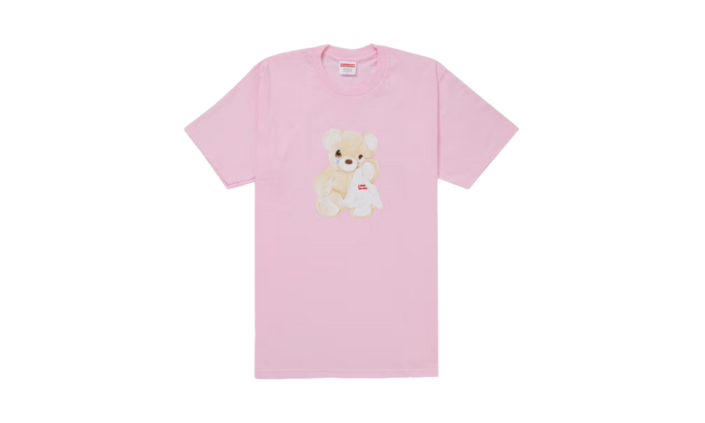 Supreme Bear Tee (SS25) Light Pink