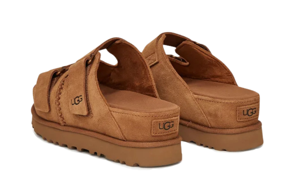 UGG Goldenstar Hi Slide Chestnut