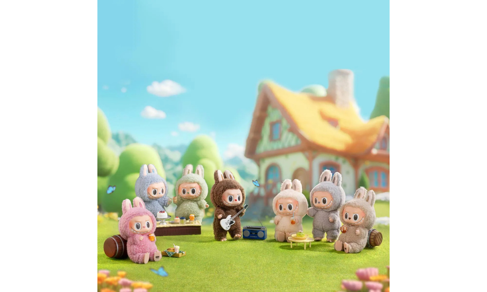 Pop Mart Labubu The Monsters Tasty Macarons Vinyl Face