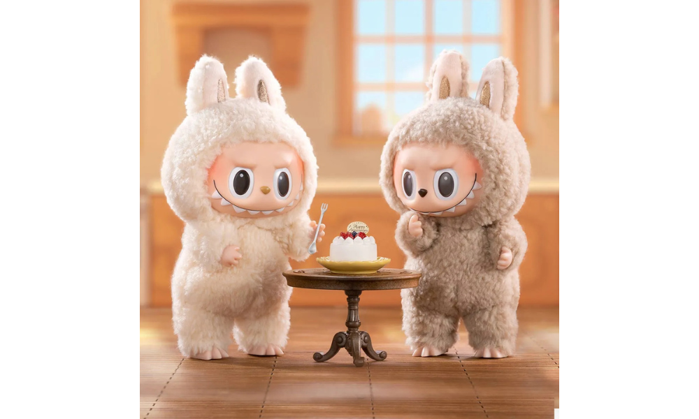 Pop Mart Labubu The Monsters Exciting Macarons Vinyl Face Sealed Case