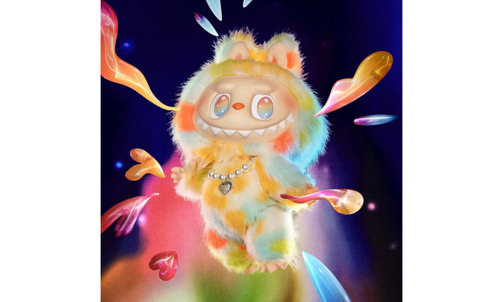 Pop Mart Labubu The Monsters Big into Energy Series Rock The Universe Vinyl Plush Doll