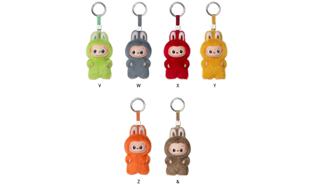 Pop Mart Labubu The Monsters Pin for Love Series Vinyl Plush Pendant (N-Z) Single Blind Box