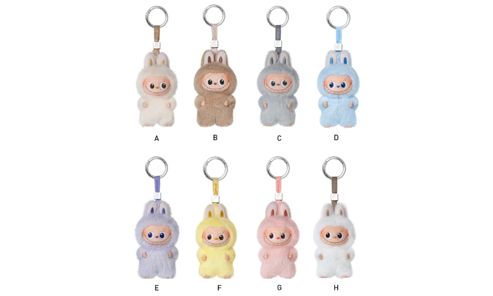 Pop Mart Labubu The Monsters Pin for Love Series Vinyl Plush Pendant (A-M) Single Blind Box