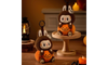 Pop Mart Labubu Happy Halloween Party Series-Sitting Pumpkin Vinyl Plush Pendant