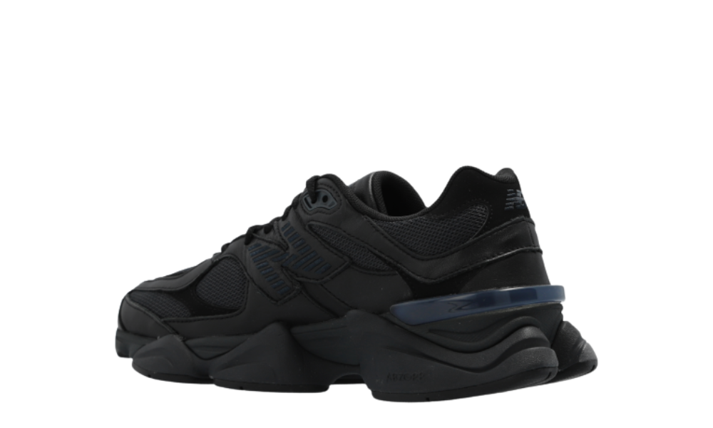 New Balance 9060 Triple Black Leather