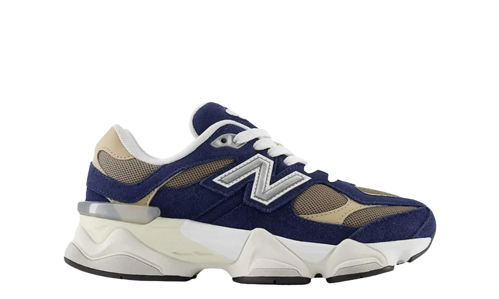 New Balance 9060 Navy Mushroom (GS)