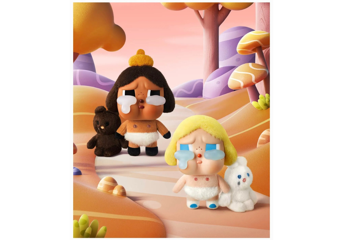 Pop Mart CryBaby Crying Again Series Vinyl Face Plush Single Blind Box