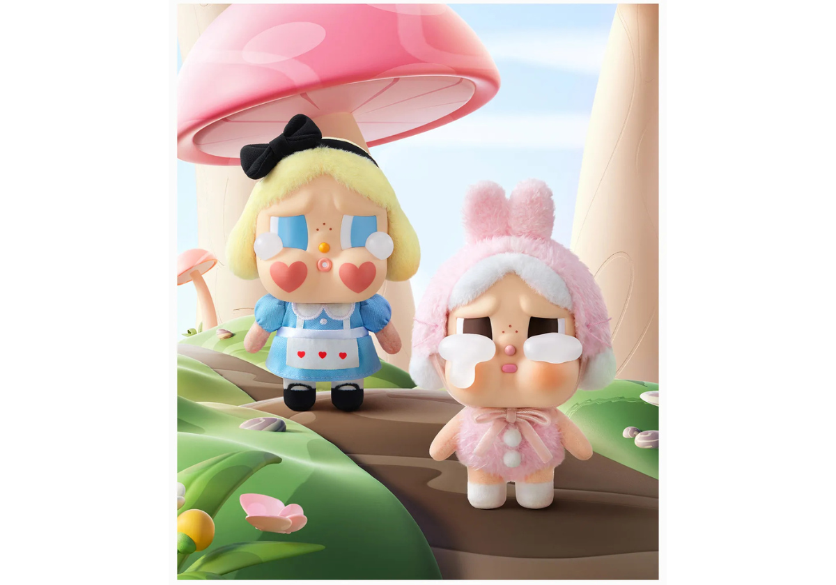 Pop Mart CryBaby Crying Again Series Vinyl Face Plush Sealed Case