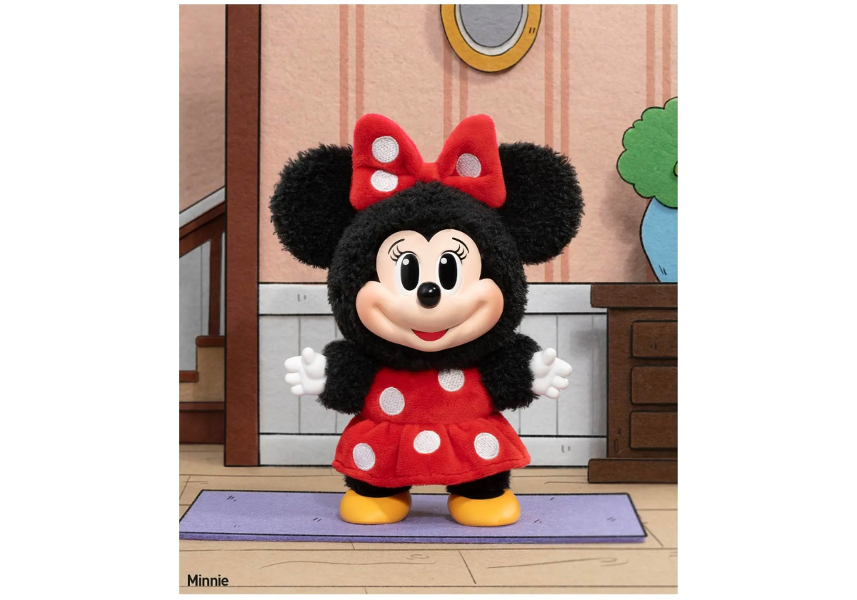 Pop Mart Disney Mickey Family Together Series Plush Keychain Sealed Case