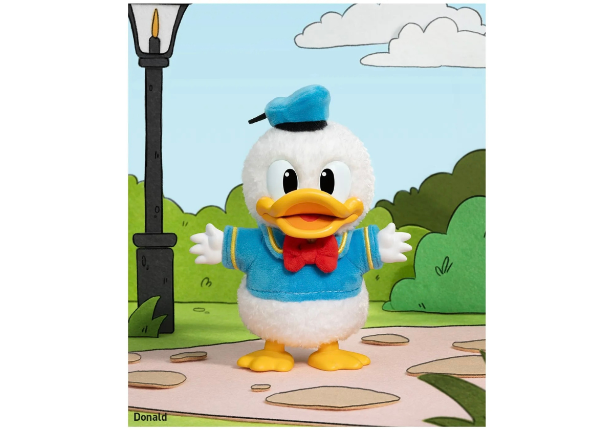 Pop Mart Disney Mickey Family Together Series Plush Keychain Single Blind Box