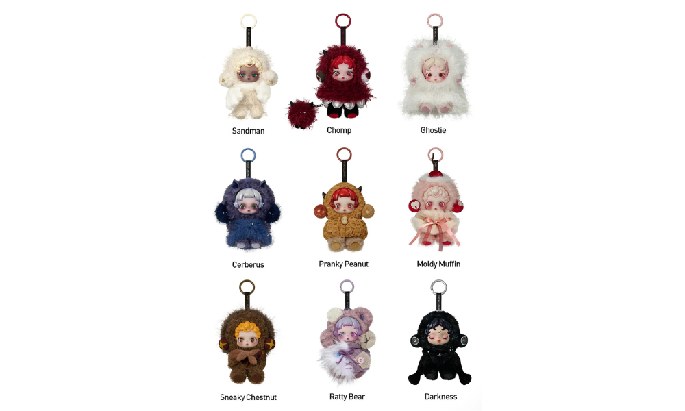 Pop Mart SKULLPANDA You Found Me! Series Plush Doll Pendant Single Blind Box