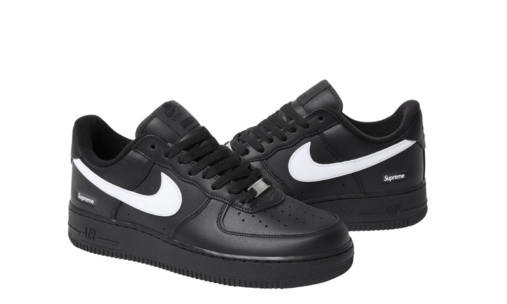 Nike Air Force 1 Low Supreme Black White