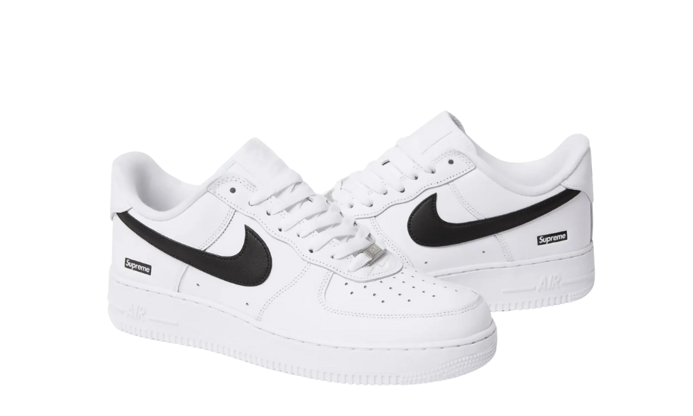 Nike Air Force 1 Low Supreme White Black