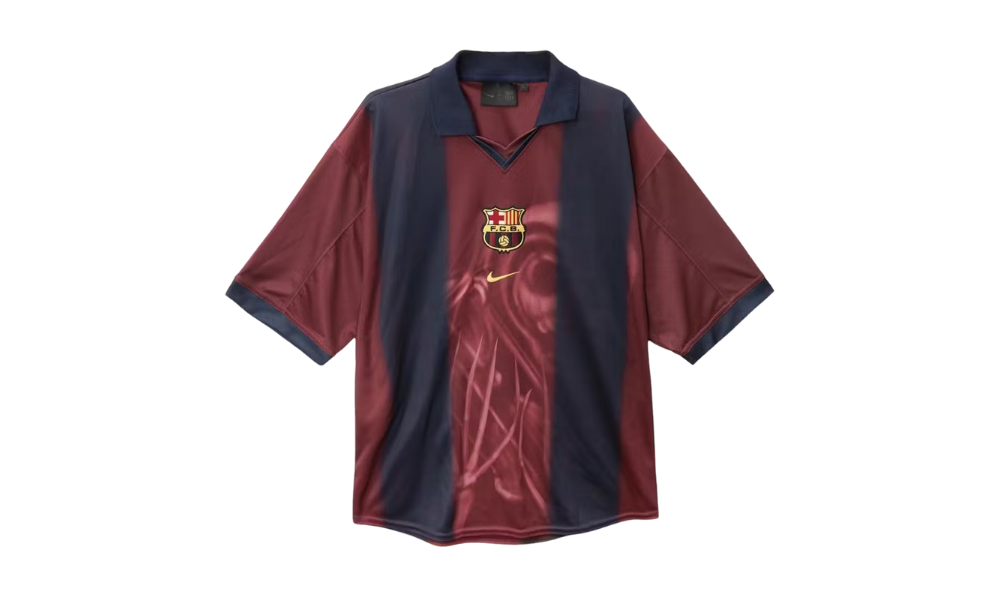 Travis Scott x Nike x FC Barcelona Retro 2000/01 Home Skeleton Jersey Multicolor